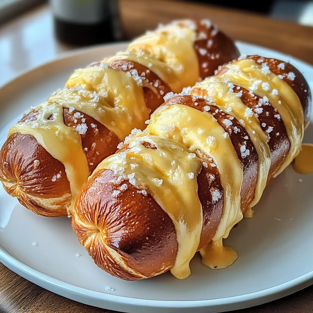 Käse-Brezel-Hunde: Warme, Köstliche Snack-Idee