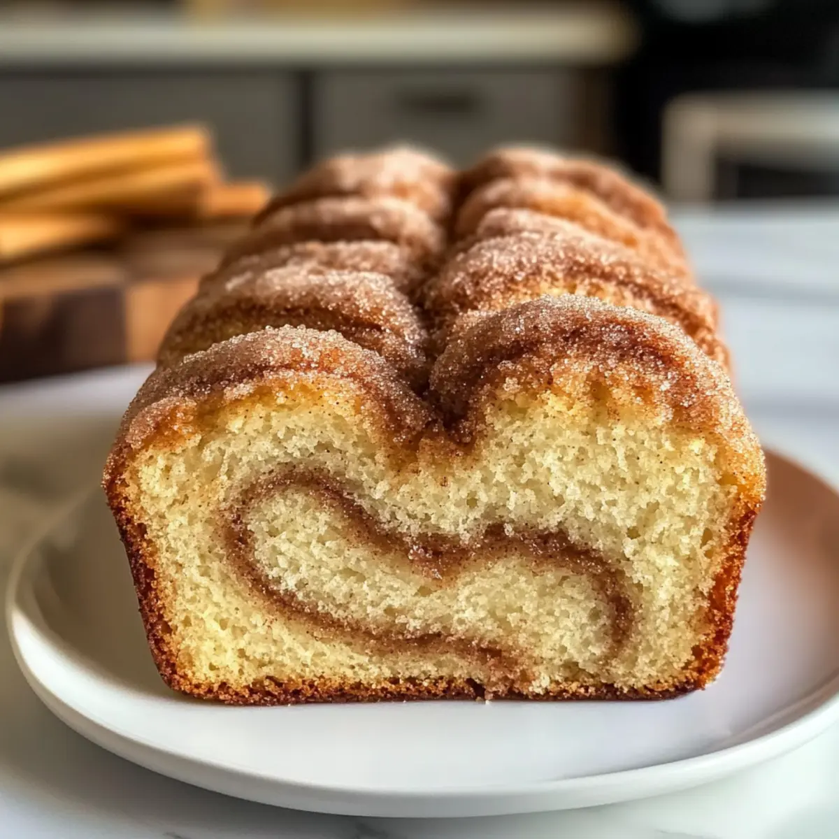 Zimt Zucker Donut Brot für genussvolle Morgen