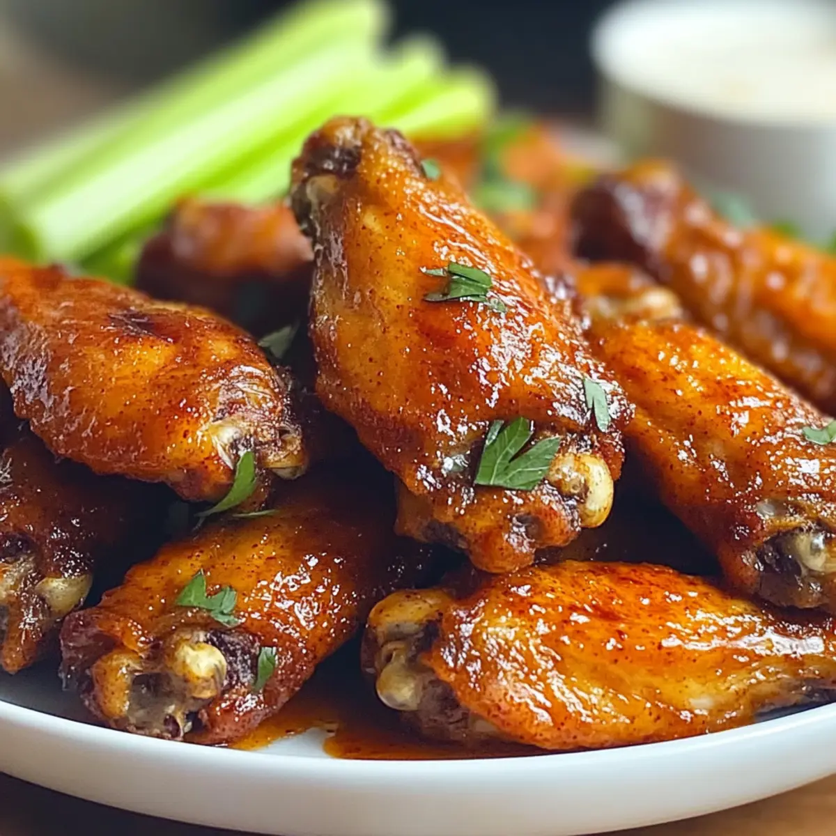 Knusprige Gebackene Hähnchenflügel für jeden Anlass