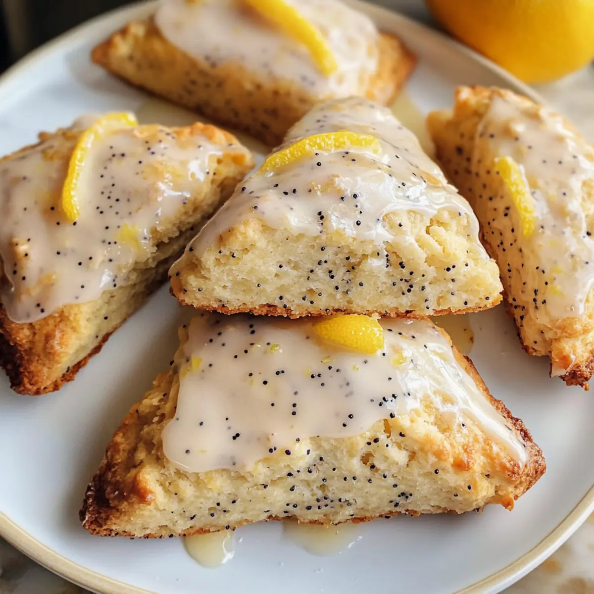 Glutenfreie Zitronenscones für den perfekten Genuss