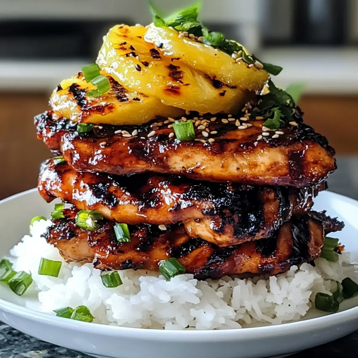 Huli Huli Hähnchen Stapel für jeden Anlass