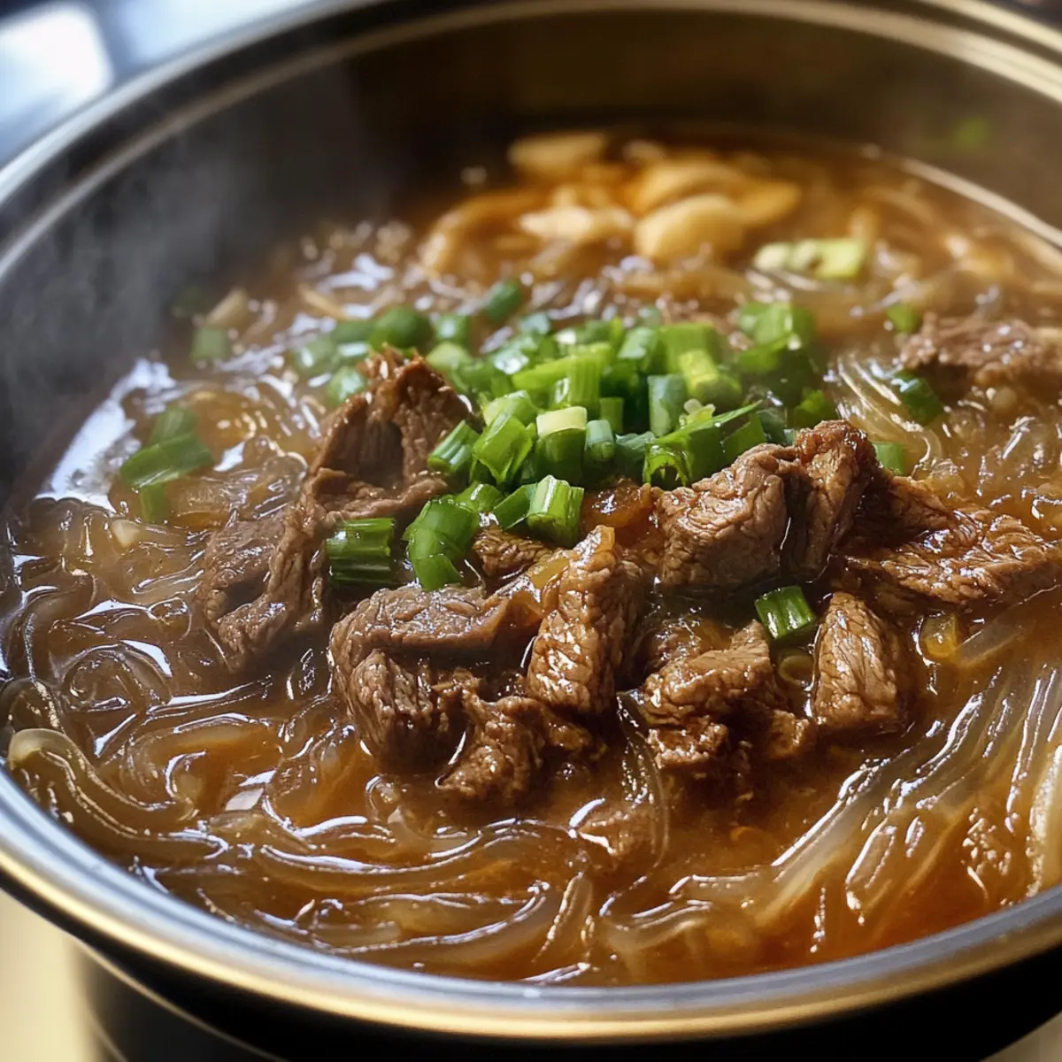 Koreanischer Rindfleisch Bulgogi Eintopf in 30 Min