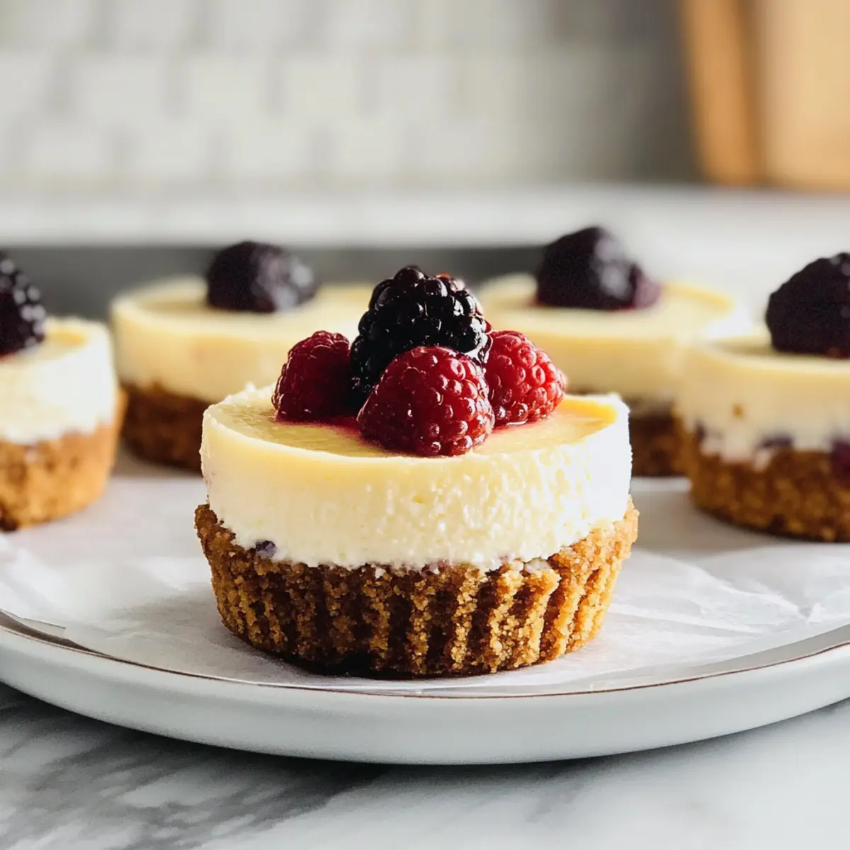 Mini-Käsekuchen für den perfekten Naschmoment