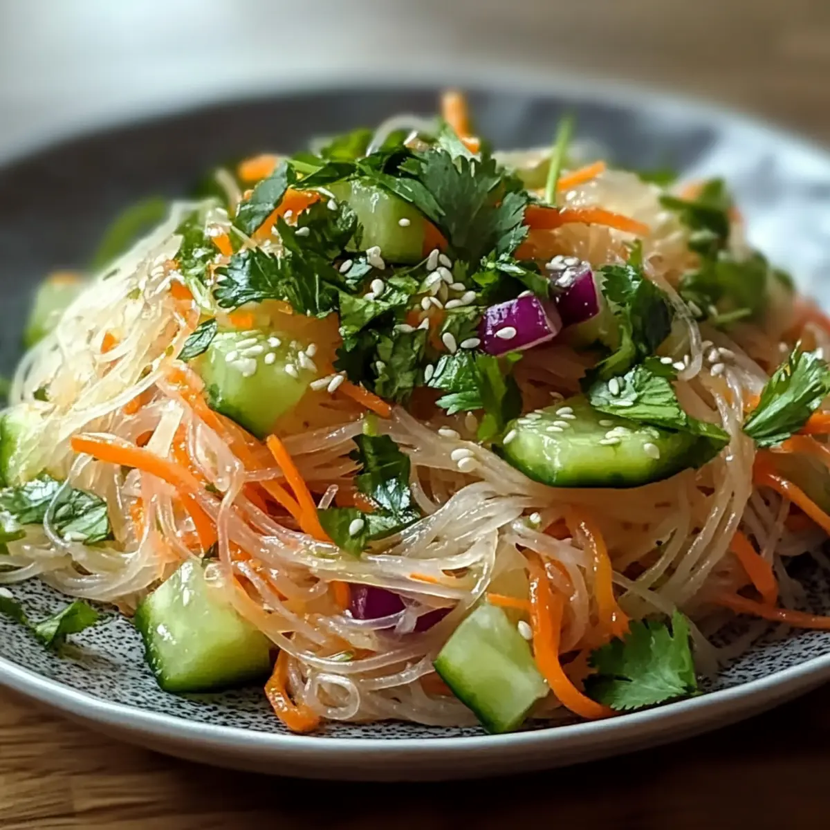 Nudelsalat mit Ingwer-Limetten-Dressing leicht gemacht