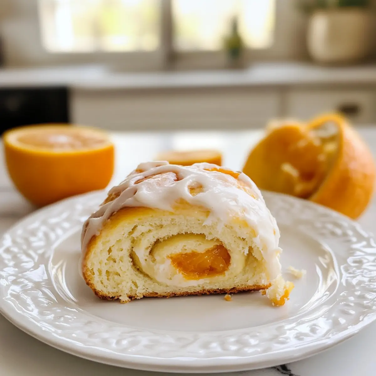 Saftige Orangenbrötchen mit Frischkäsefrosting