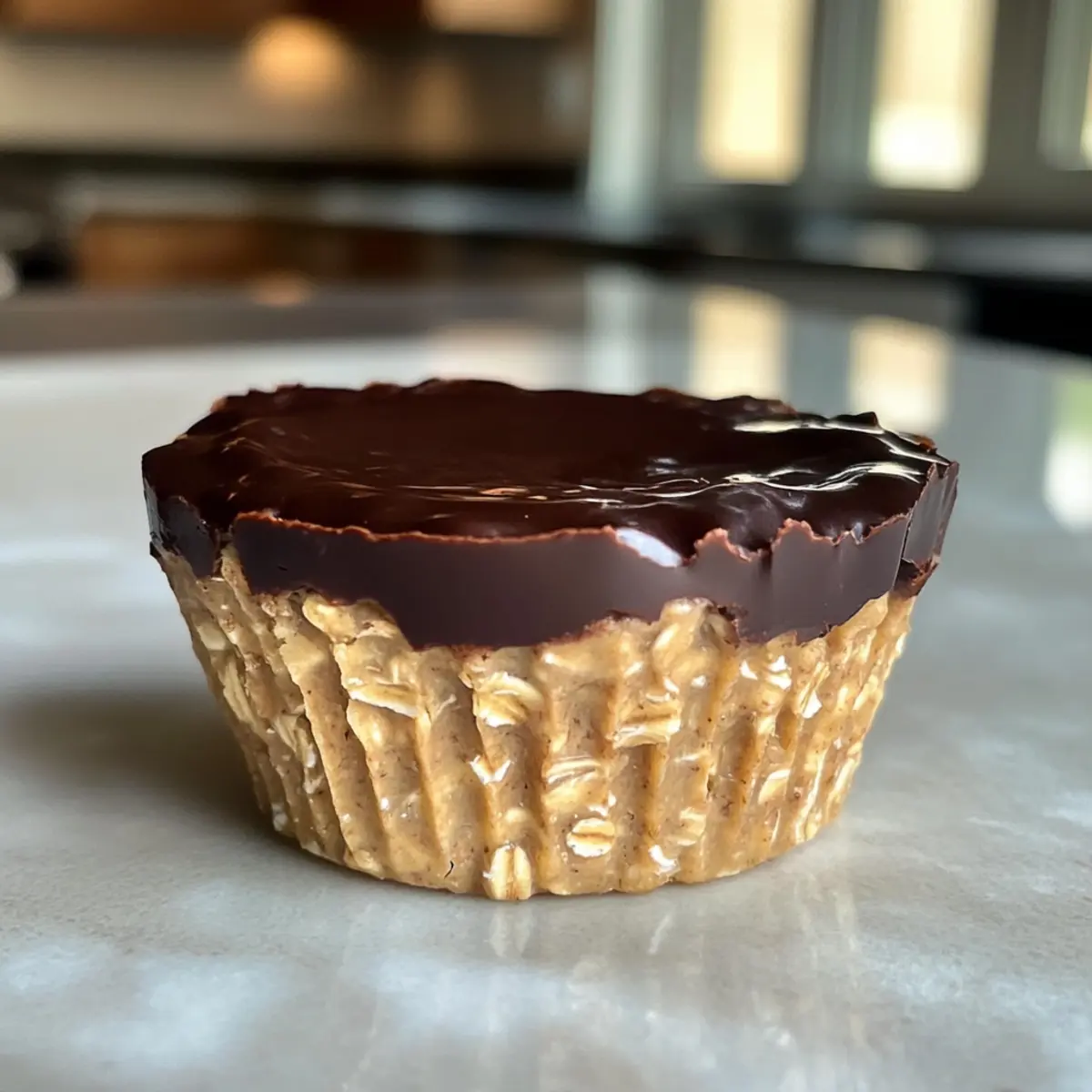 Erdnussbutter Protein Haferflocken Tassen für Frühstücksfreunde