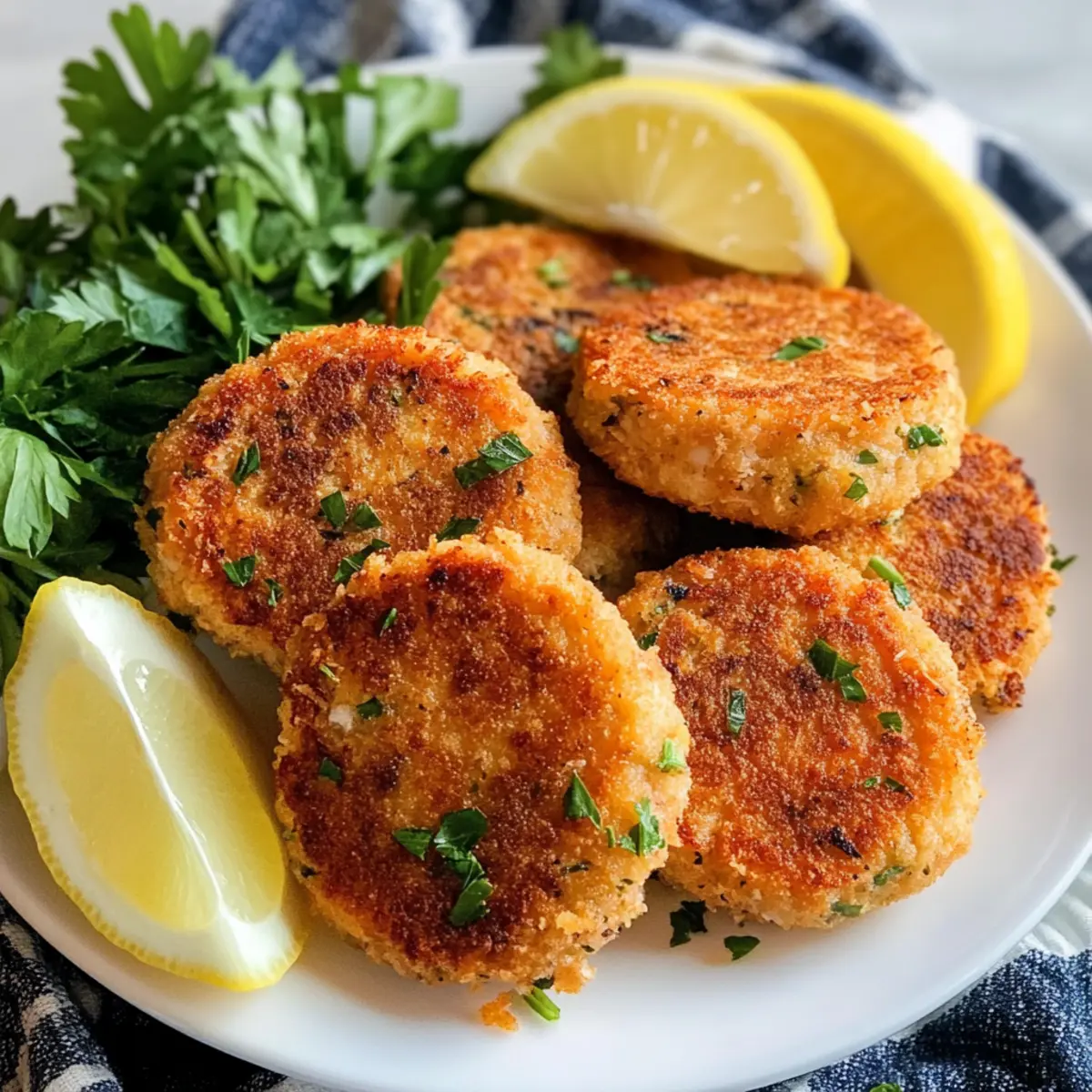 Lachsbratlinge mit Zitrone einfach und lecker