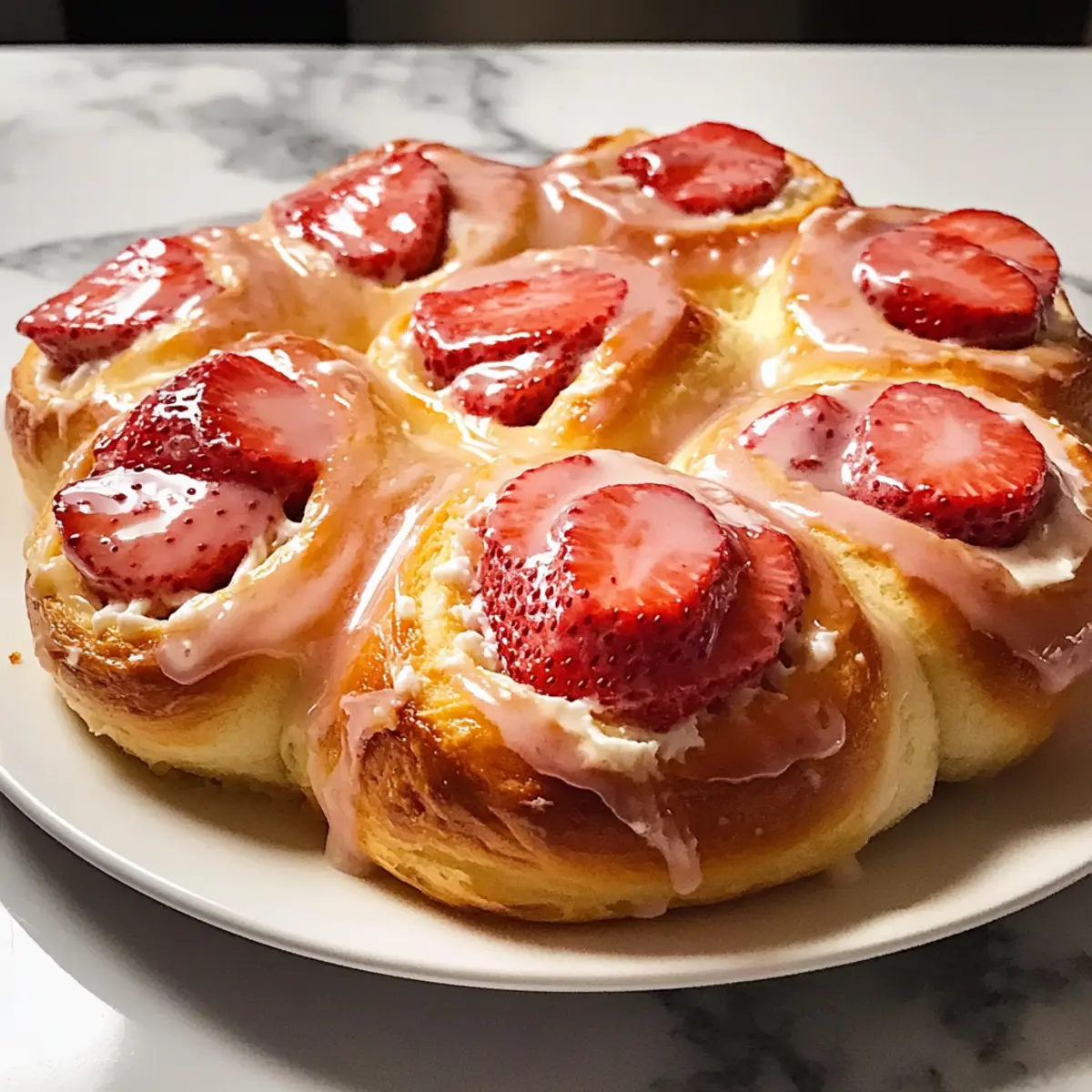 Erdbeer Süßrollen für den perfekten Brunch