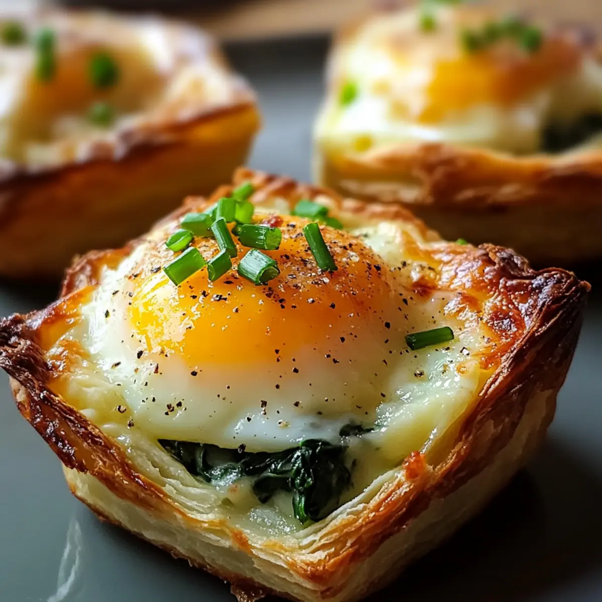 Gebackene Eier Napoleon für ein stilvolles Brunch-Highlight