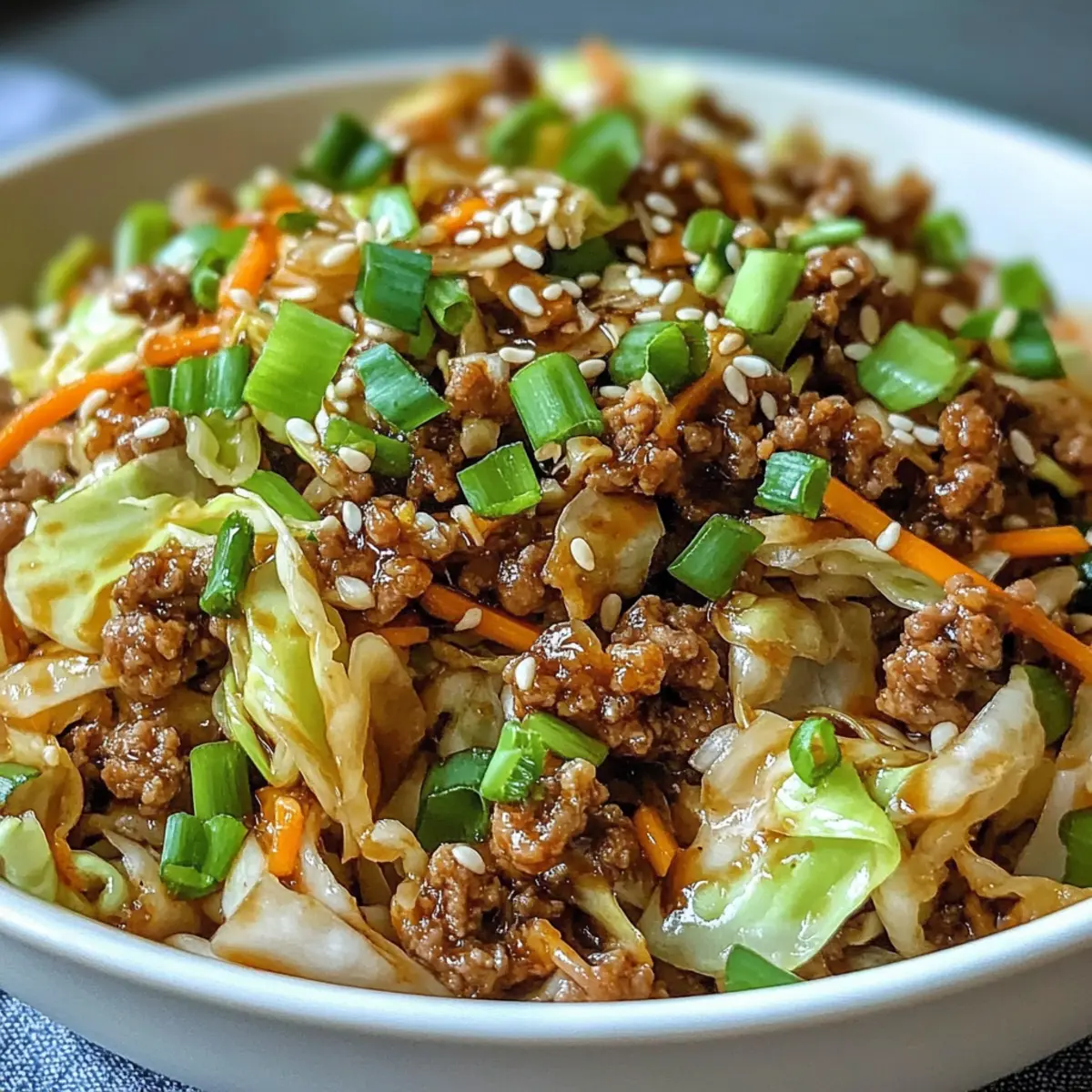 Eierrolle in einer Schüssel: Schnelles, leckeres Rezept