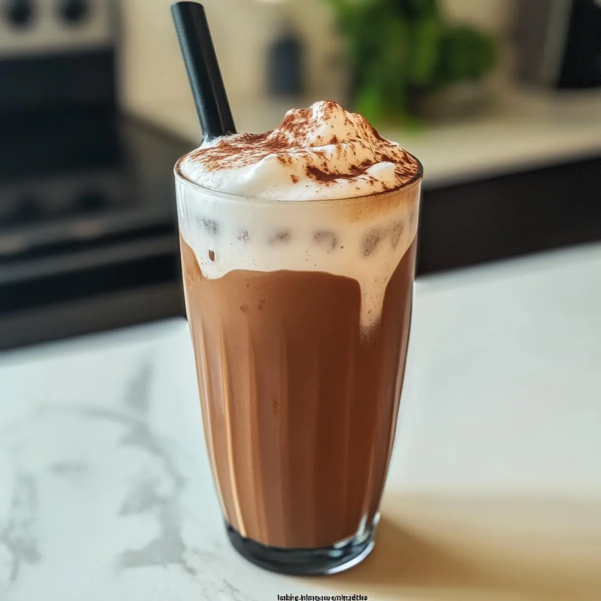 Eisgekühlter Kakao-Milchtee – Erfrischender Genuss!