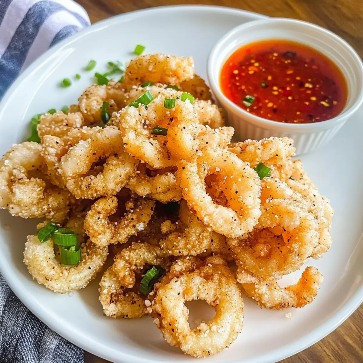 Krosse Salz und Pfeffer Calamari in 15 Minuten