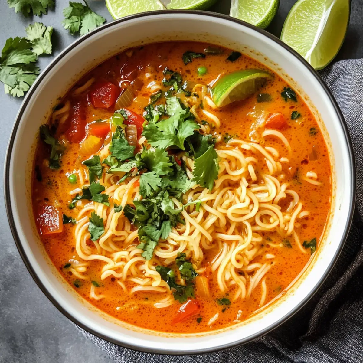 Thailändische Currysuppe für schnelle Wohlfühlmomente