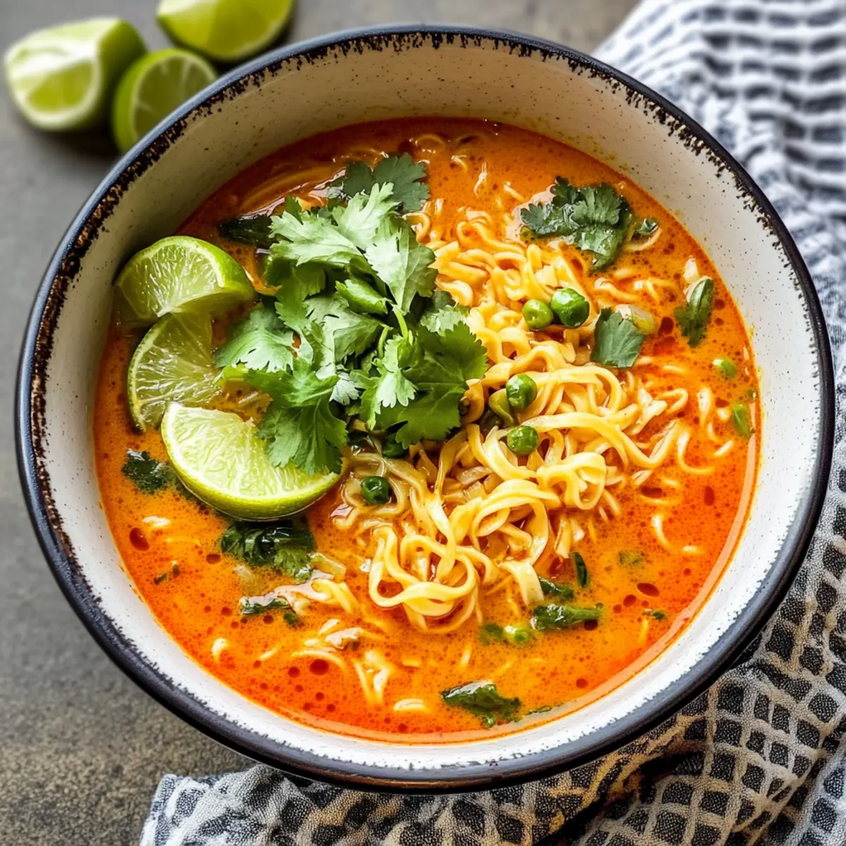 Thailändische Currysuppe für wohlige Abende