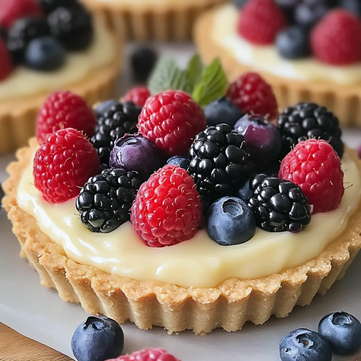 Beeren-Zucker-Kekse-Obst-Torte leicht gemacht