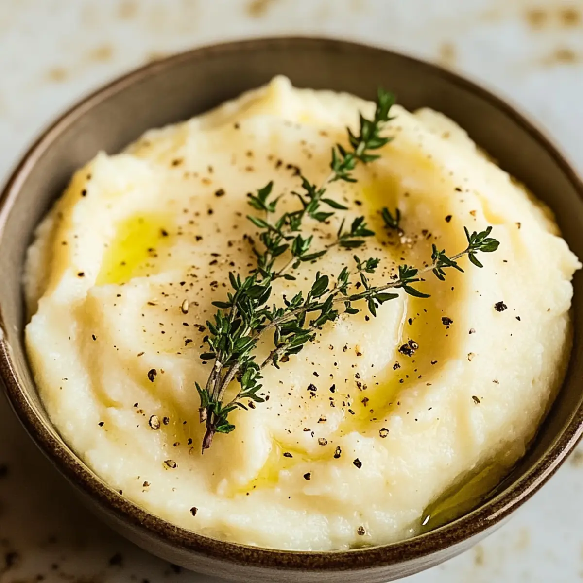 Genieße das perfekte Blumenkohlpüree zuhause