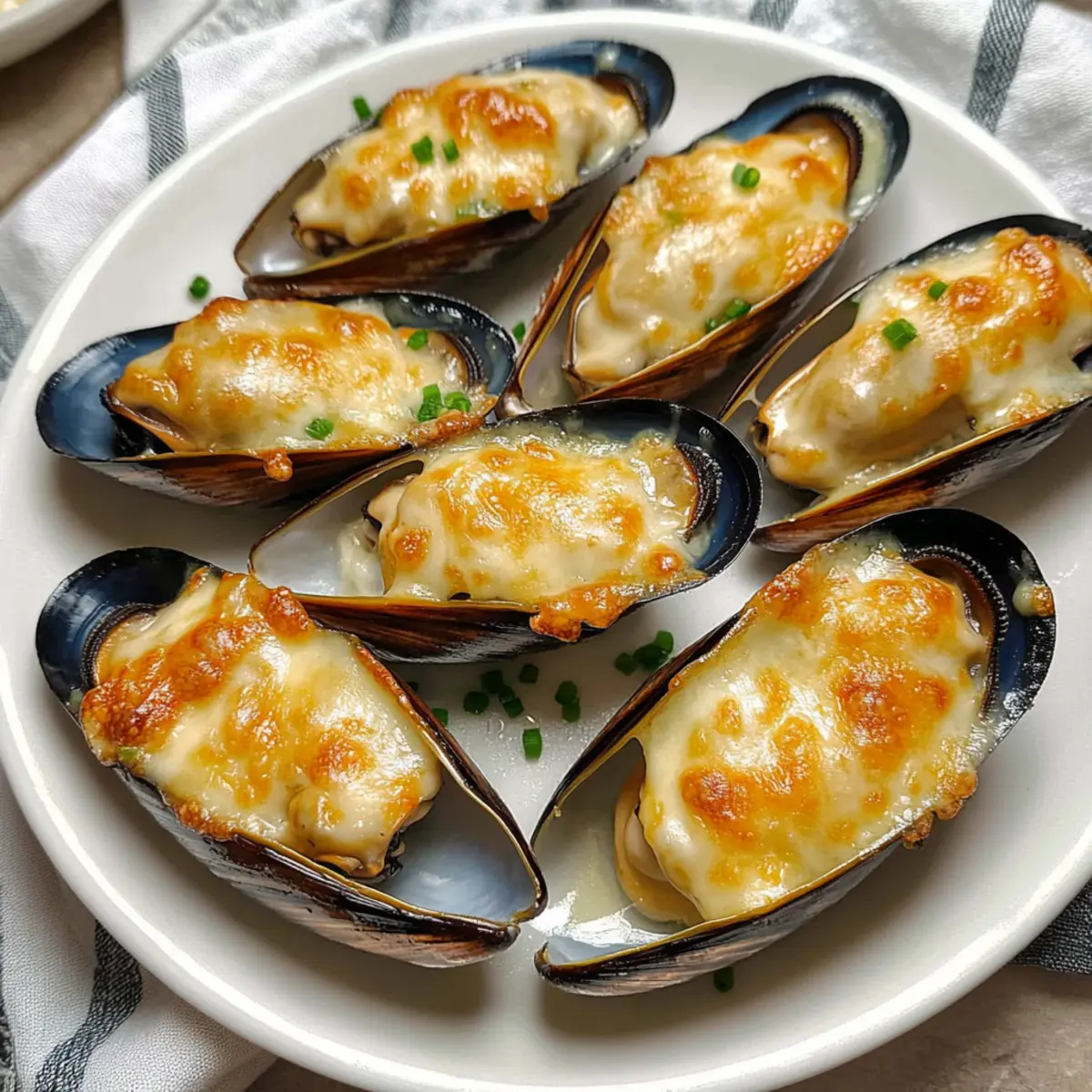 Käse-Mayonnaise-Muscheln: Schnelle Buffet-Genüsse