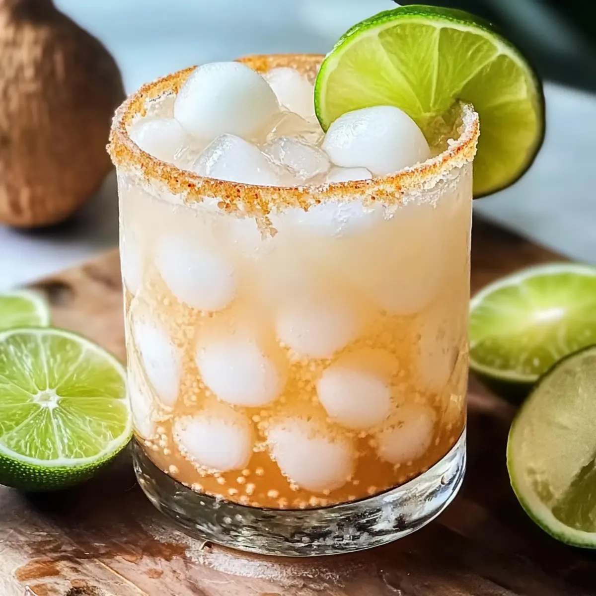 Erfrischender Kokosnuss Lychee Eistee für heiße Tage