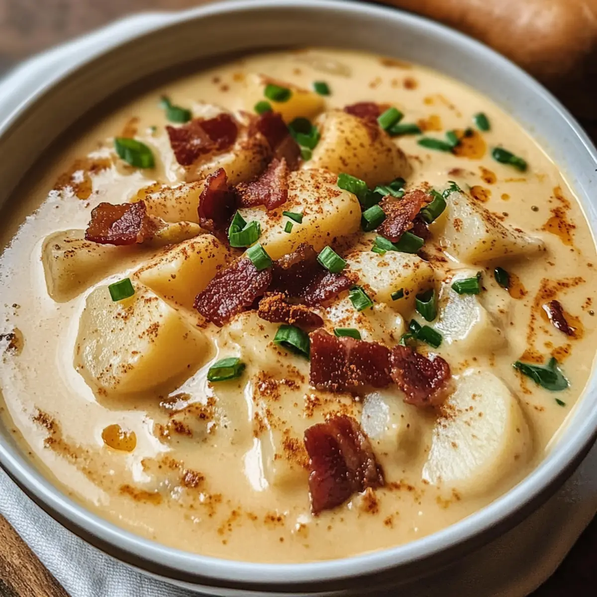 Cremige Cajun Kartoffelsuppe für warme Seelen