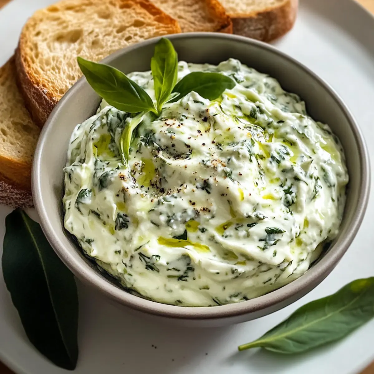Cremiger Bärlauchquark für den perfekten Snack