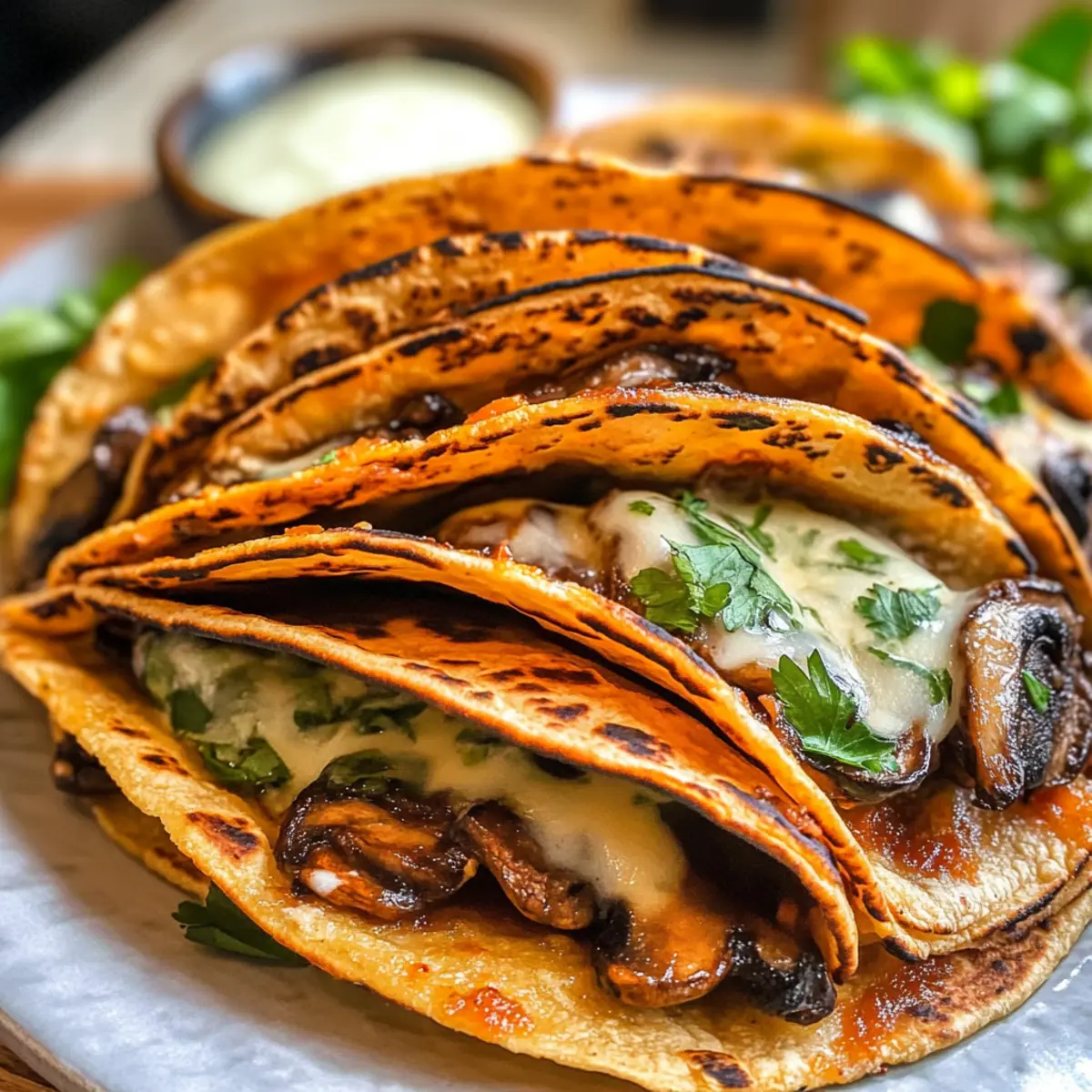 Knusprige Pilz-Tacos für ein gemütliches Abendessen