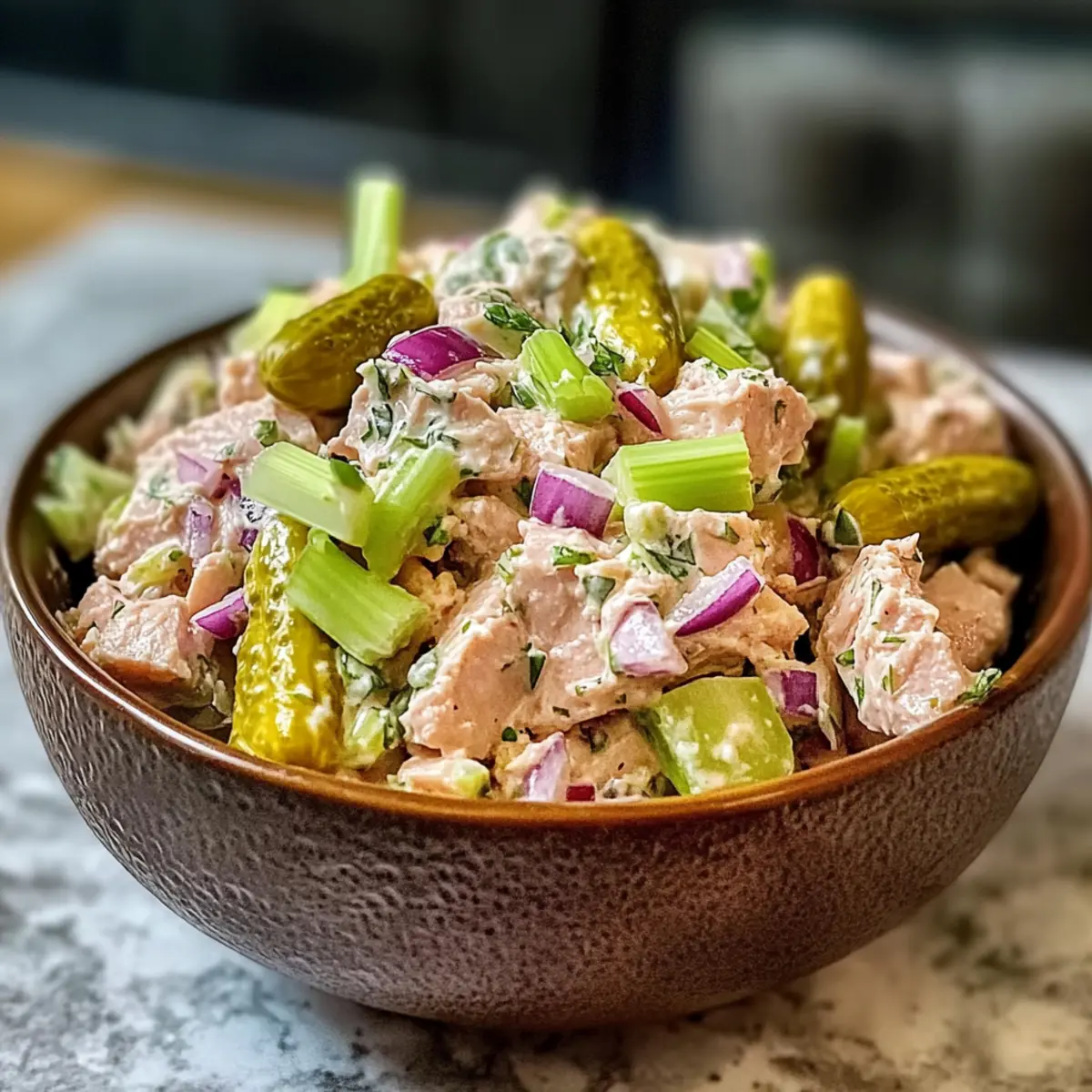 Dillgurken Thunfischsalat - Schnelle Genussmomente