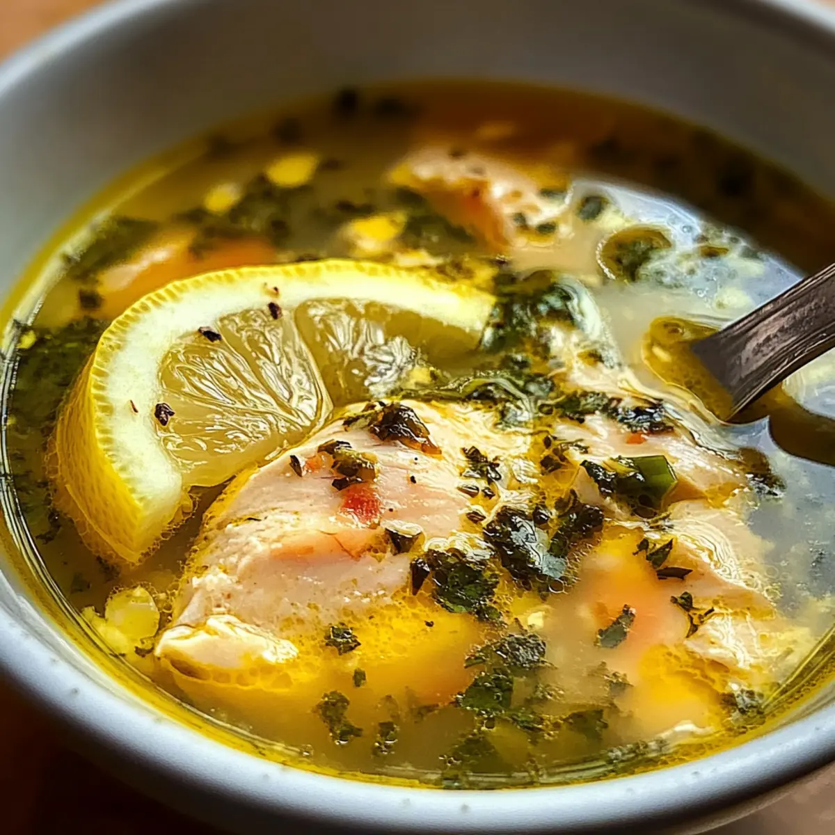 Griechische Heil-Suppe für Wohlbefinden und Wärme