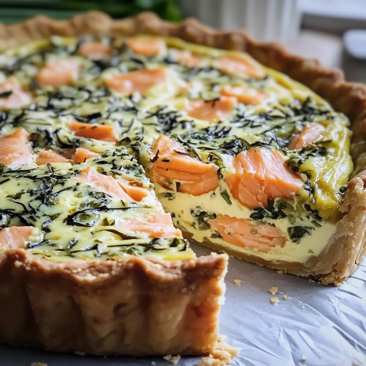 Erstaunlich Quiche Rezepte Lachs Bilder