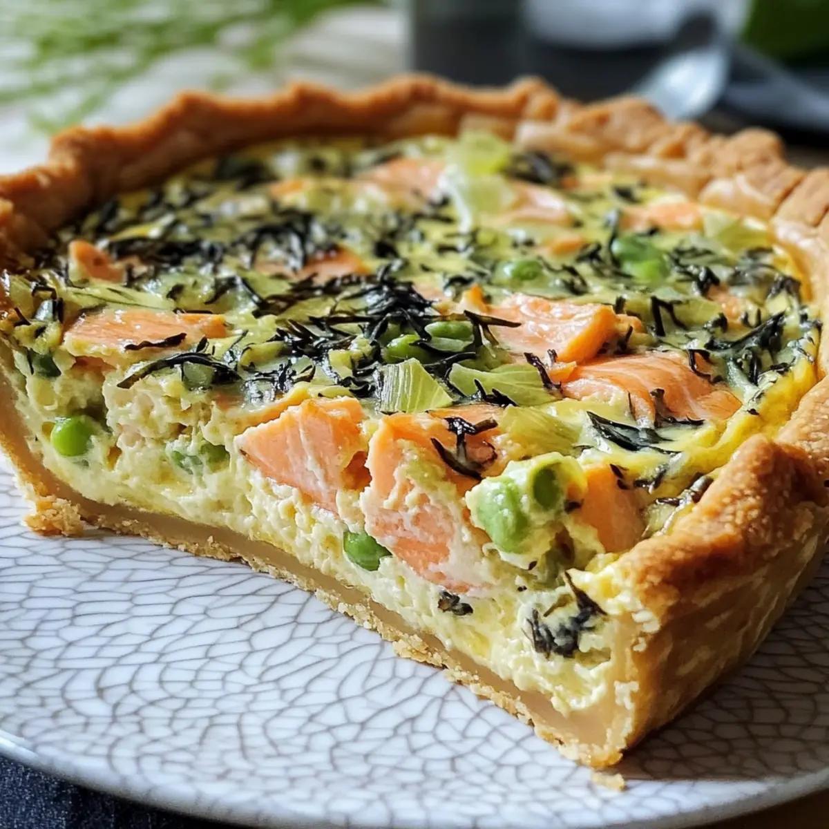 Erstaunlich Quiche Rezepte Lachs Bilder
