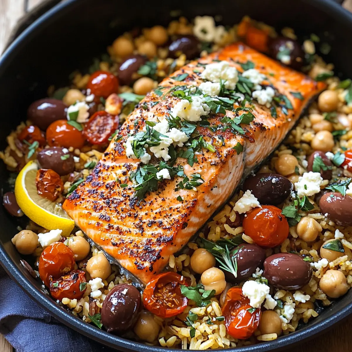 Mittelmeerlachs in 30 Minuten zubereiten