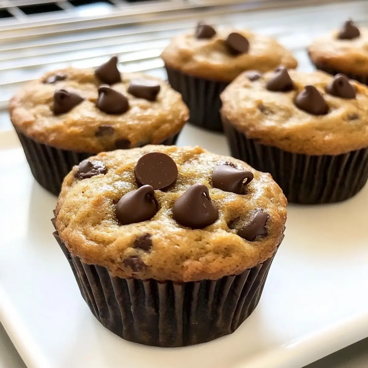 Erdnussbutter-Bananen-Muffins schnell und einfach