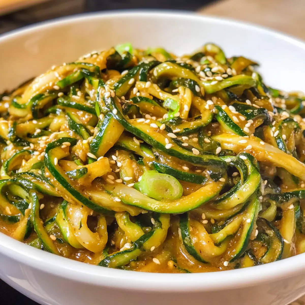 Scharfe Knoblauch chinesische Zucchini als Hauptgericht