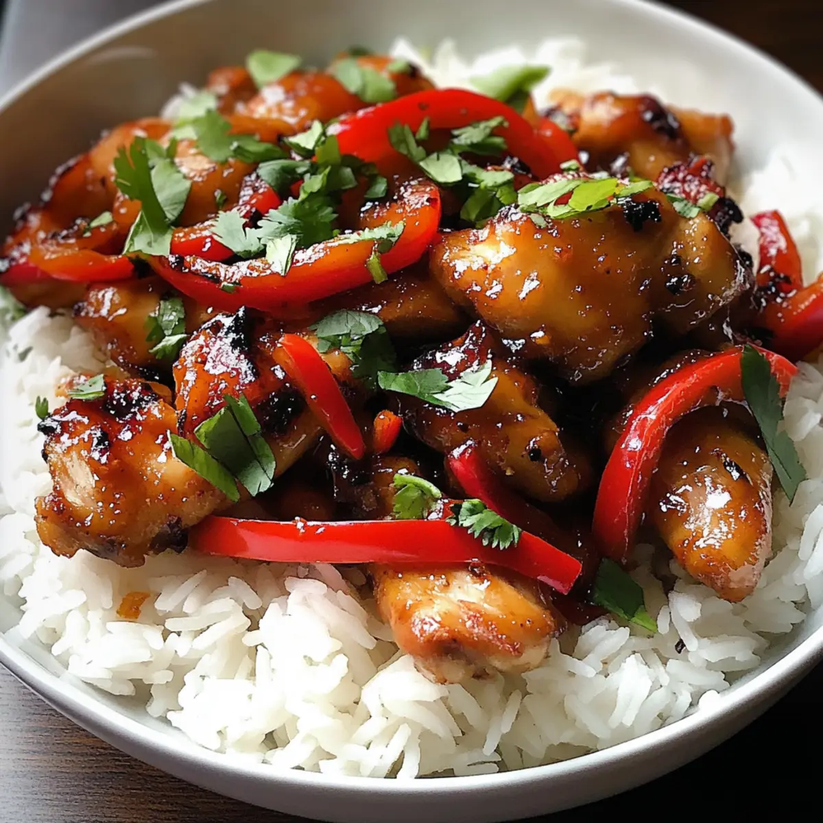 Scharfes Ingwer-Hühnchen in 30 Minuten zubereiten