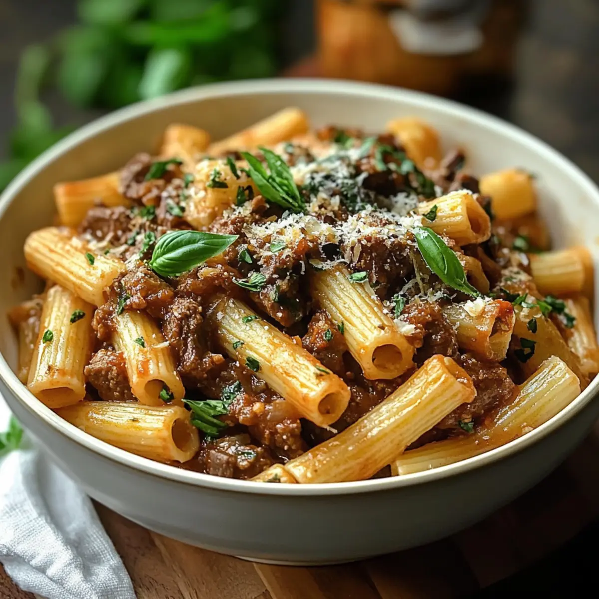 Ziti alla Genovese wie bei Mama in Neapel