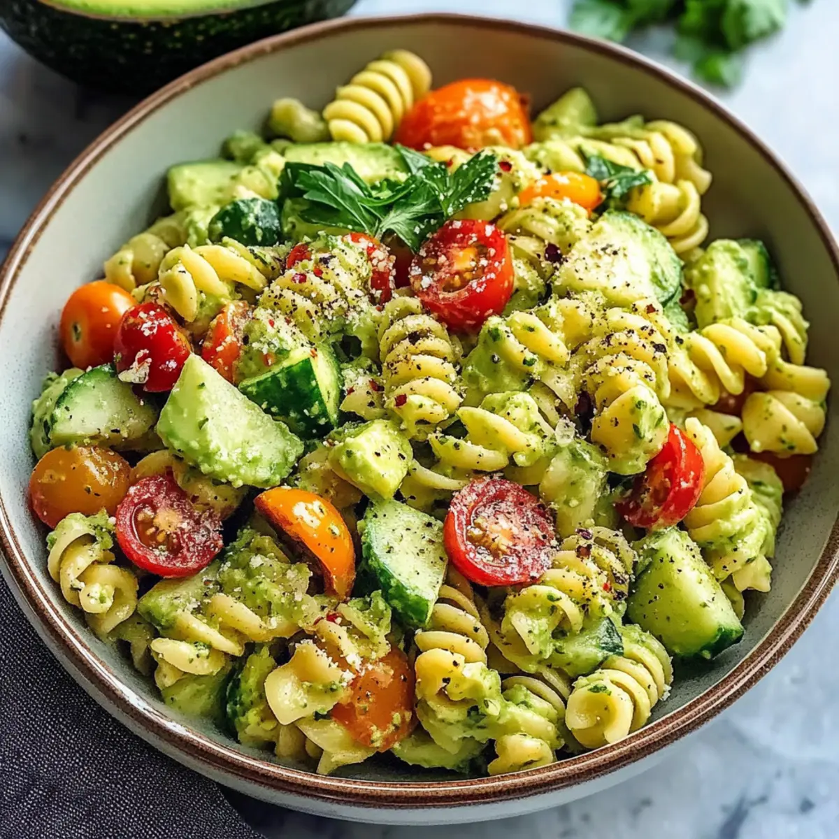 Avocado-Pasta-Salat: Gesund und Cremig für den Sommer