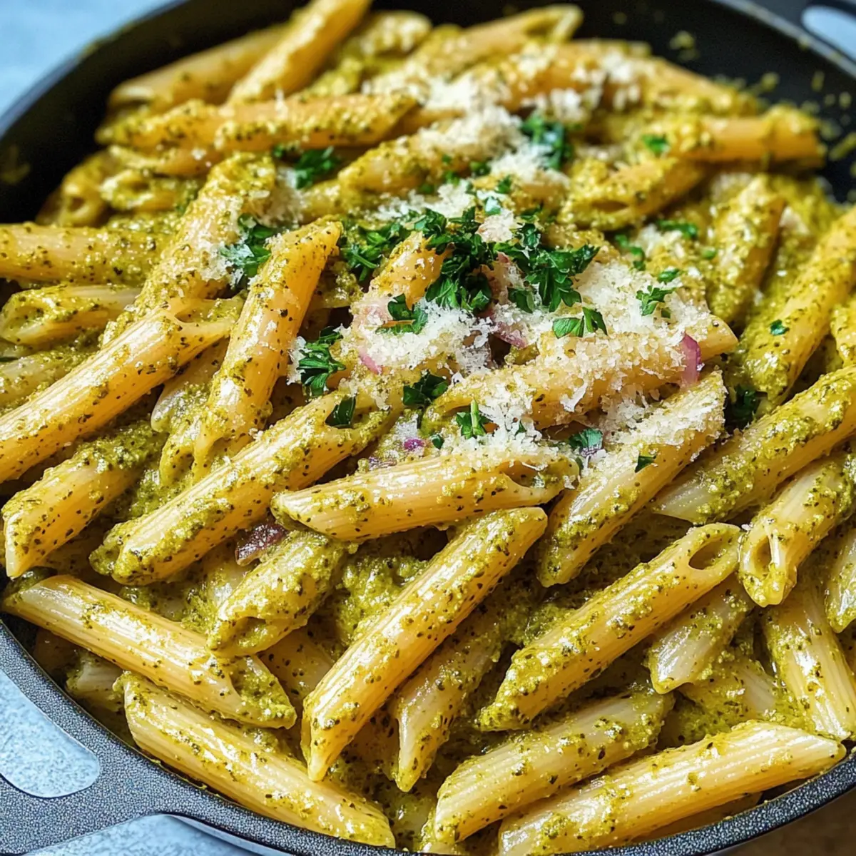 Cremige Pesto-Sauce Pasta für echte Genussmomente