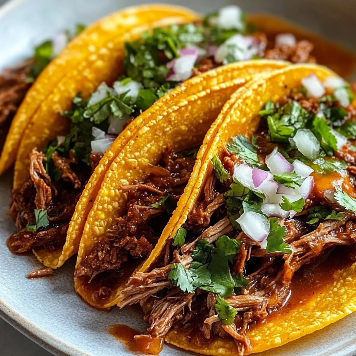 Crock Pot Rindfleisch Birria Tacos für echte Genießer