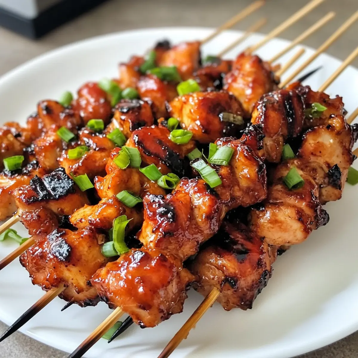 Koreanische Hähnchenspieße im schnellen Grill-Style