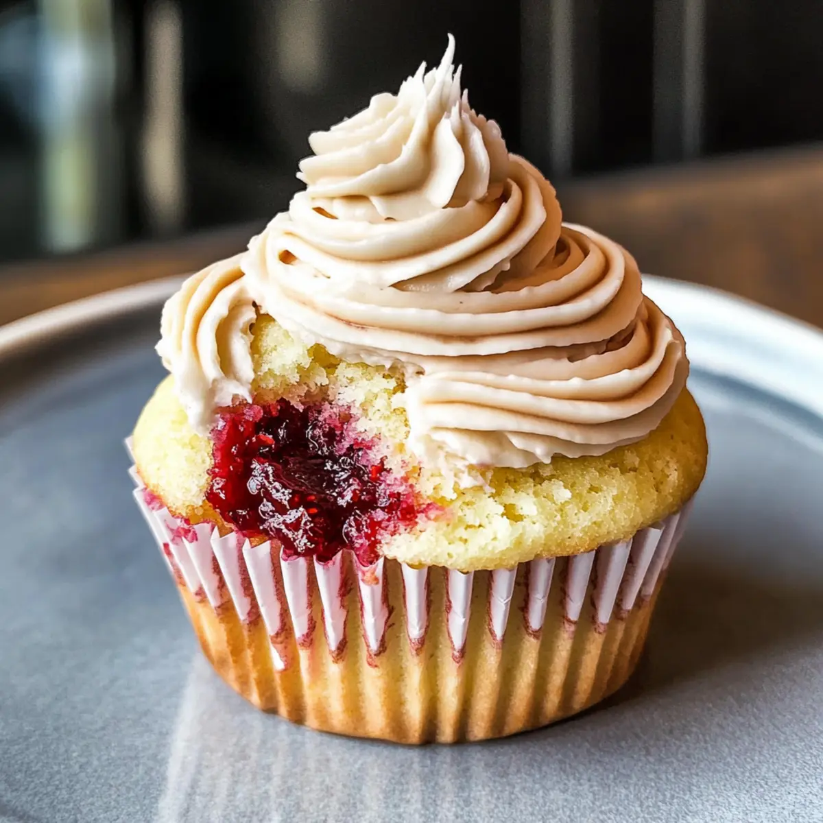 Zitronen- und Himbeer-Cupcakes für besondere Momente