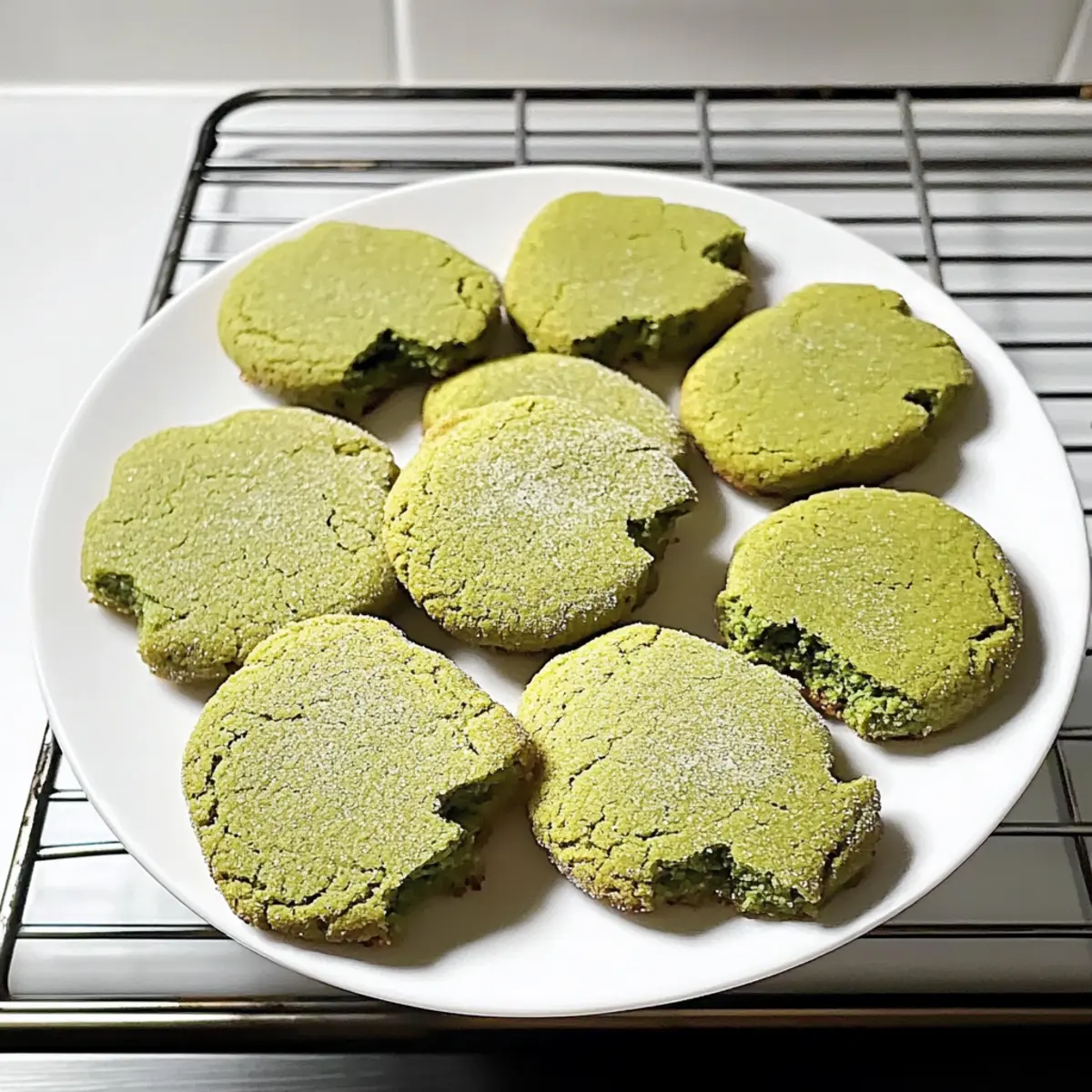 Gesunde Matcha Zuckerplätzchen für jede Gelegenheit