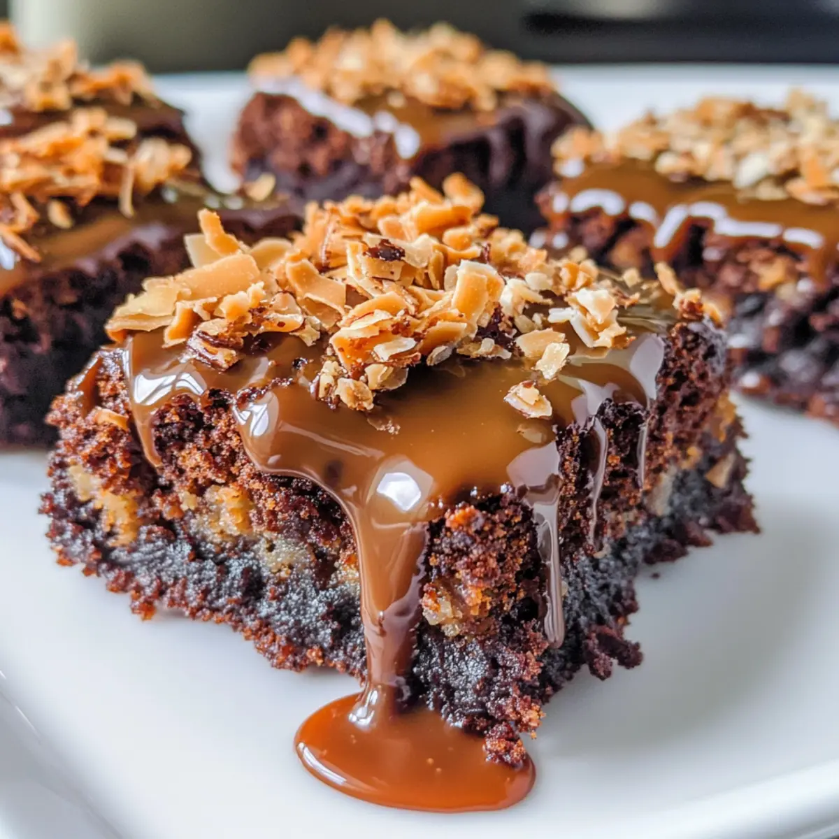 Samoa Brownies: Ein dekadenter Genuss für Schokoladenfans