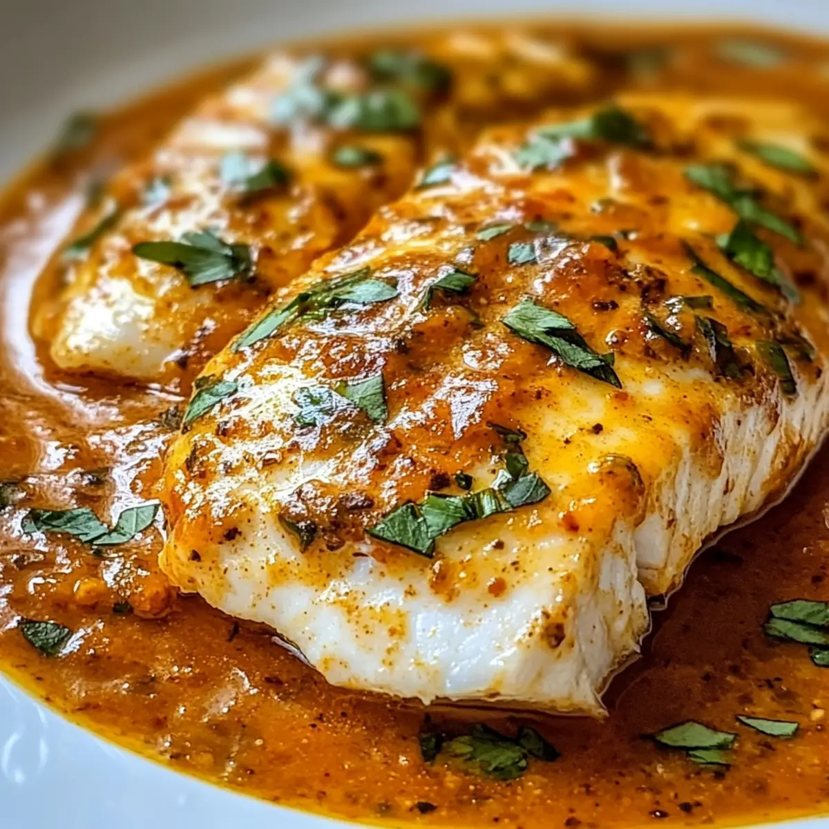 Tilapia in gerösteter Paprikasauce schnell genießen