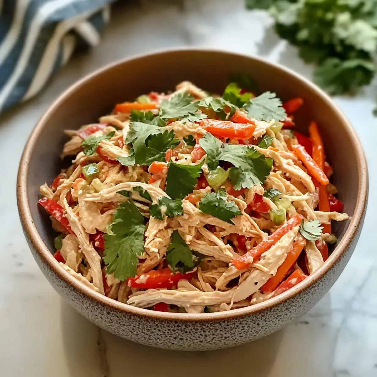 Bang Bang Hähnchensalat Schnell & Einfach Genießen