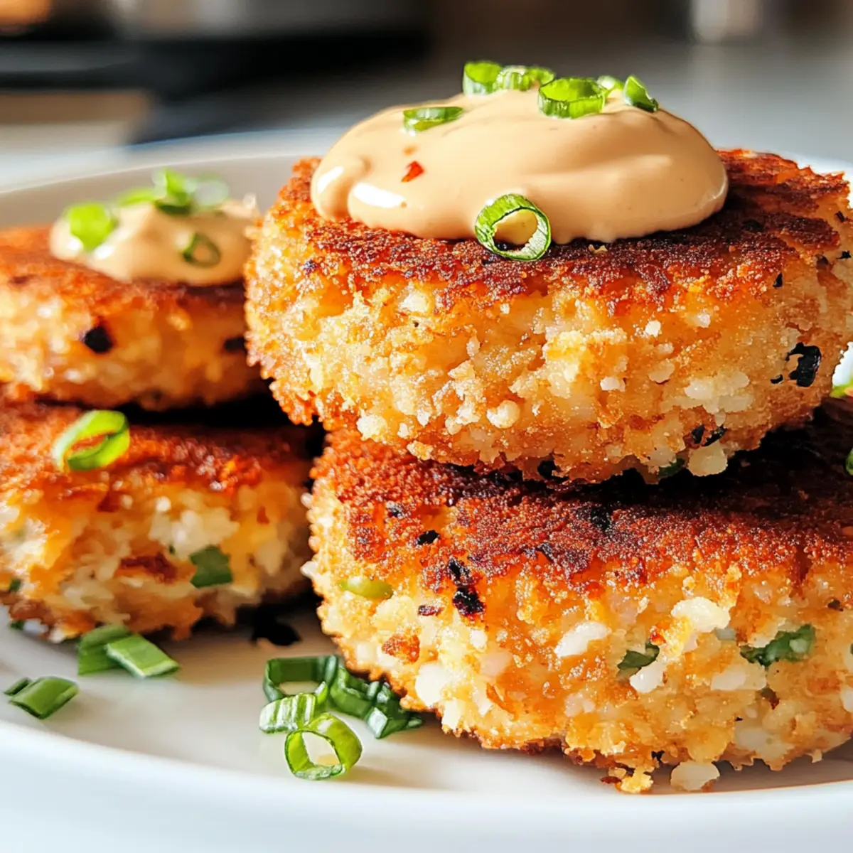 Bold Asiatische Thunfischkuchen mit würziger Mayo