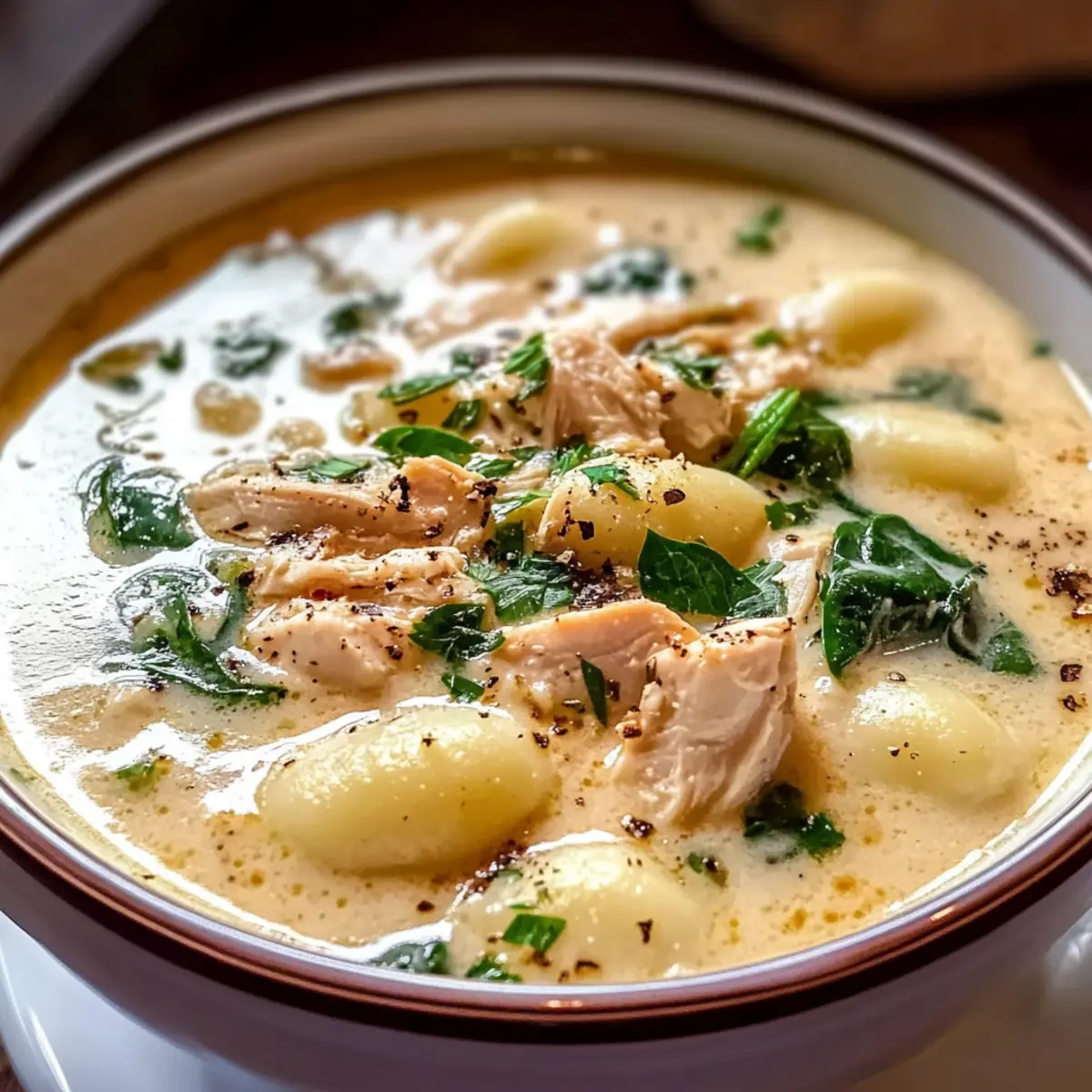 Hühnchen-Nudelsuppe für die Seele
