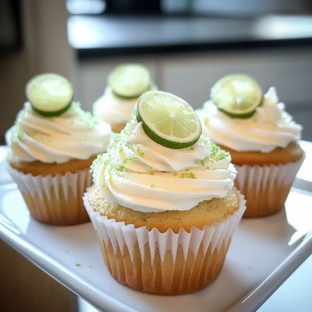 Kokosnuss-Muffins mit Limetten-Frosting leicht gemacht
