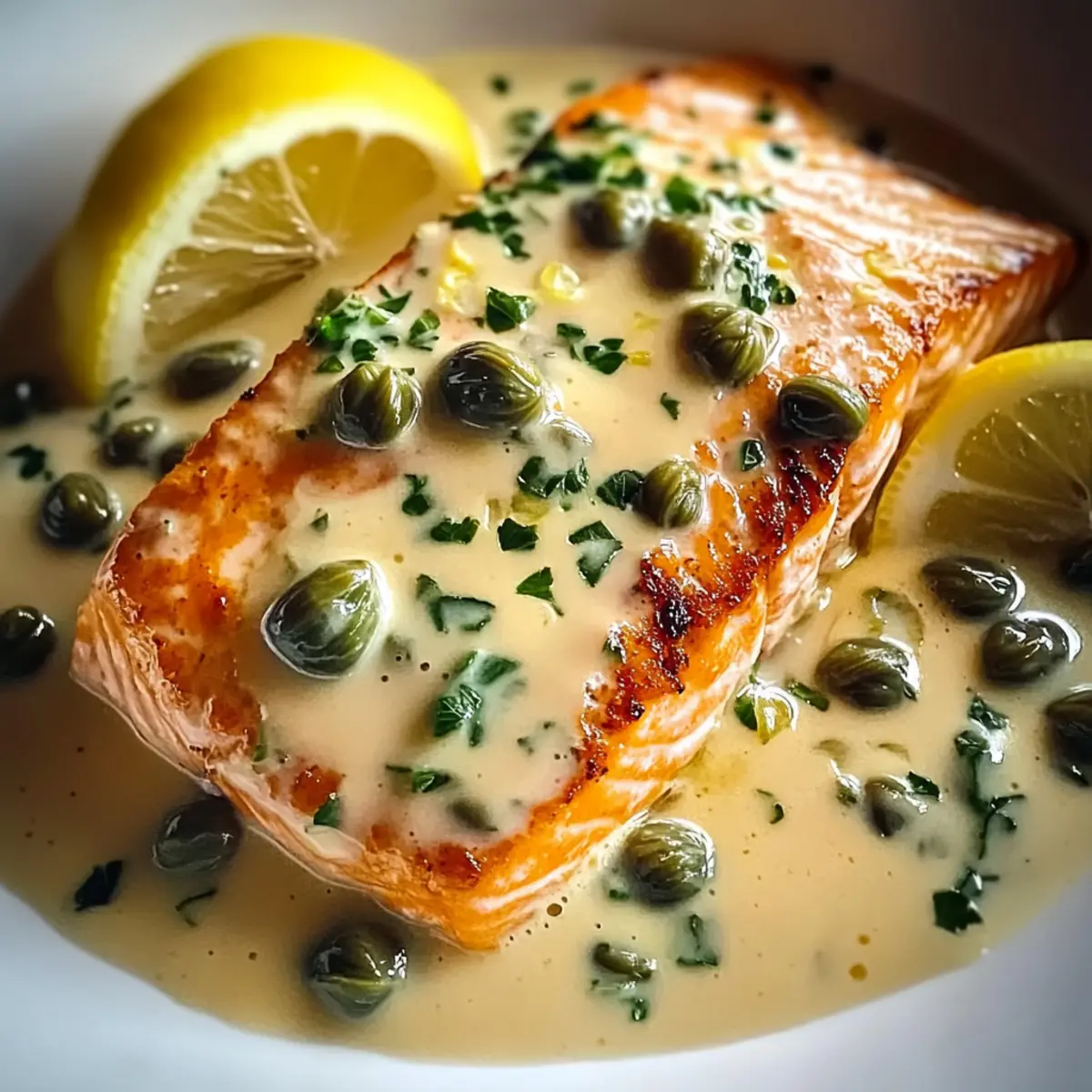 Cremiger Zitronenlachs für ein genussvolles Abendessen