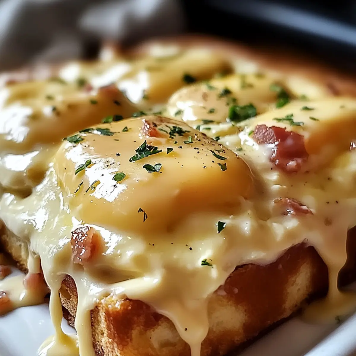 Eier Benedict Auflauf für ein köstliches Brunch Erlebnis