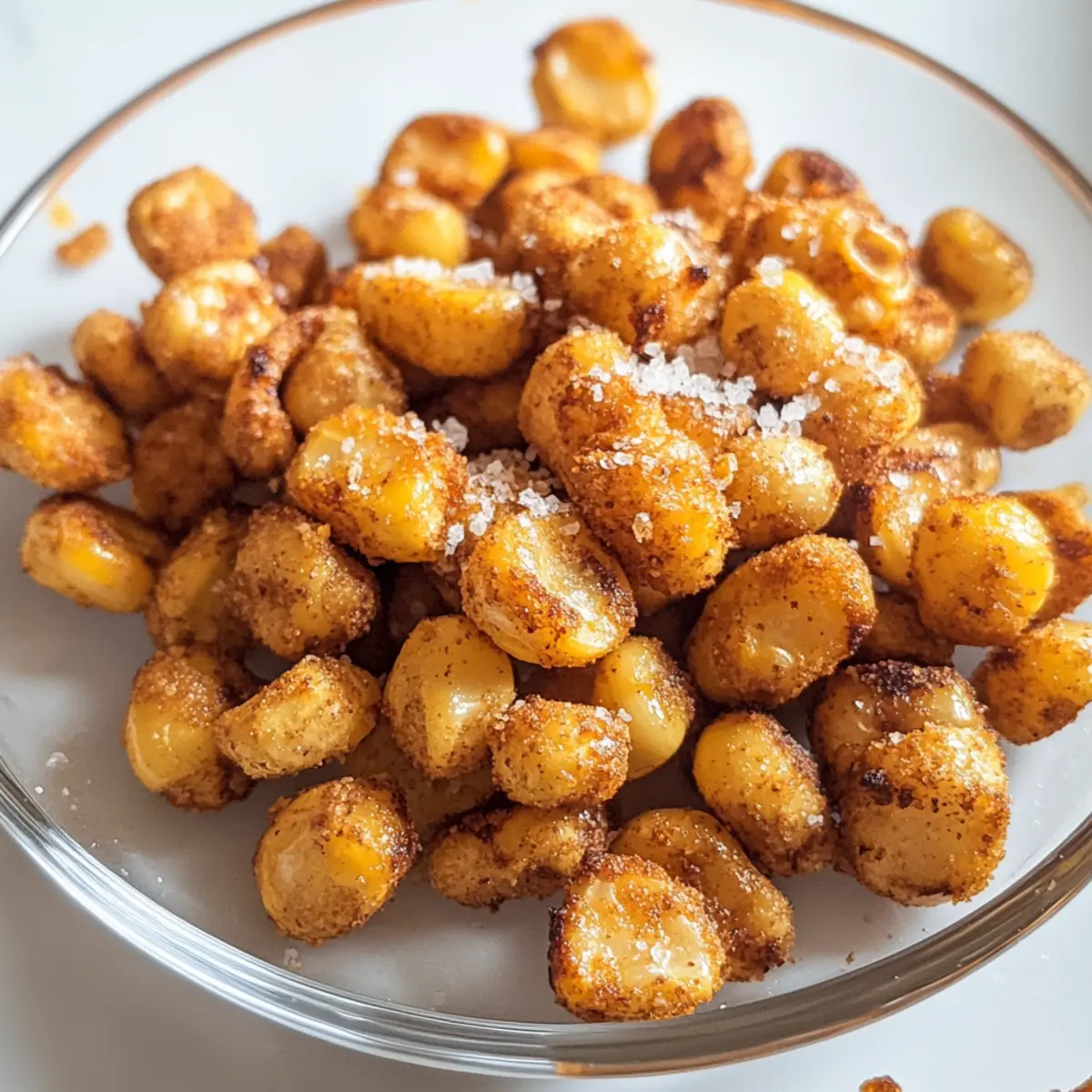 Selbstgemachte Maisnüsse für den perfekten Snack