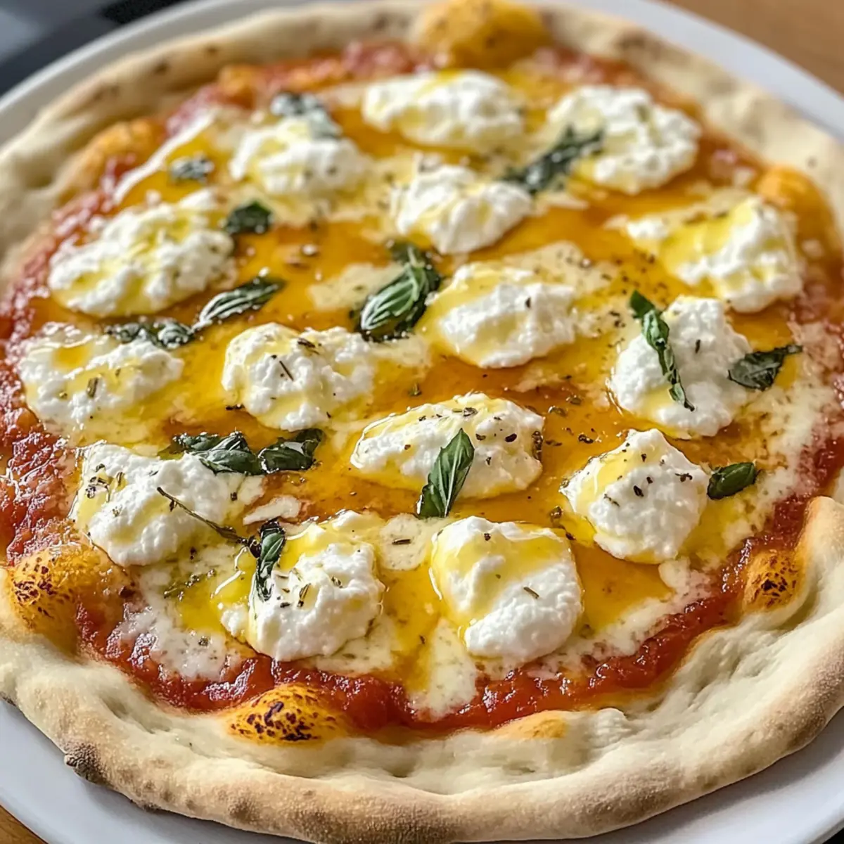 Heißer Honig Ricotta Pizza: Lecker und Einfach Zuhause